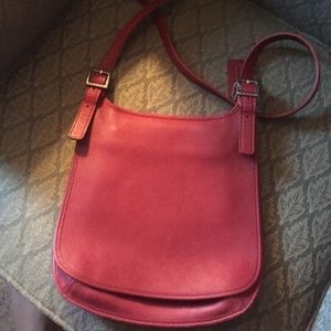 Vintage Coach Hippie crossbody satchel